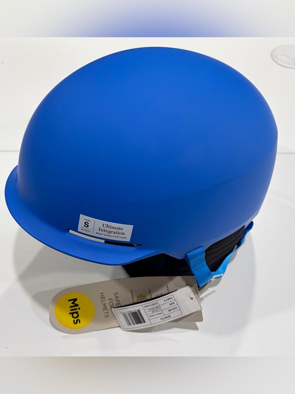 Smith Kids Small Blue Scout MIPS Helmet Juniors NWT Ski Snowboard Hardshell